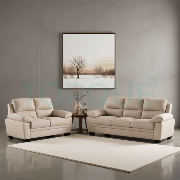 Soft comfort cream 3+2 sofa